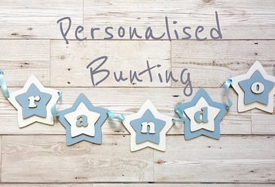 PERSONALISED BUNTING | CHILDREN'S GARLAND | STAR