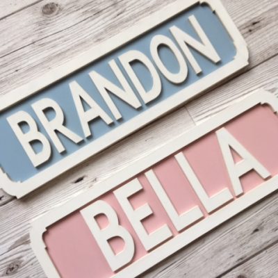 PERSONALISED STREET SIGNS