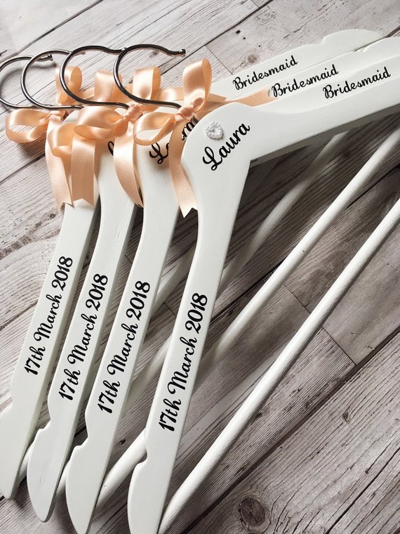 WEDDING HANGER X 4 | BRIDAL PARTY - Image 2