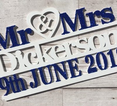 WEDDING SIGN | WEDDING PLAQUE | TOP TABLE
